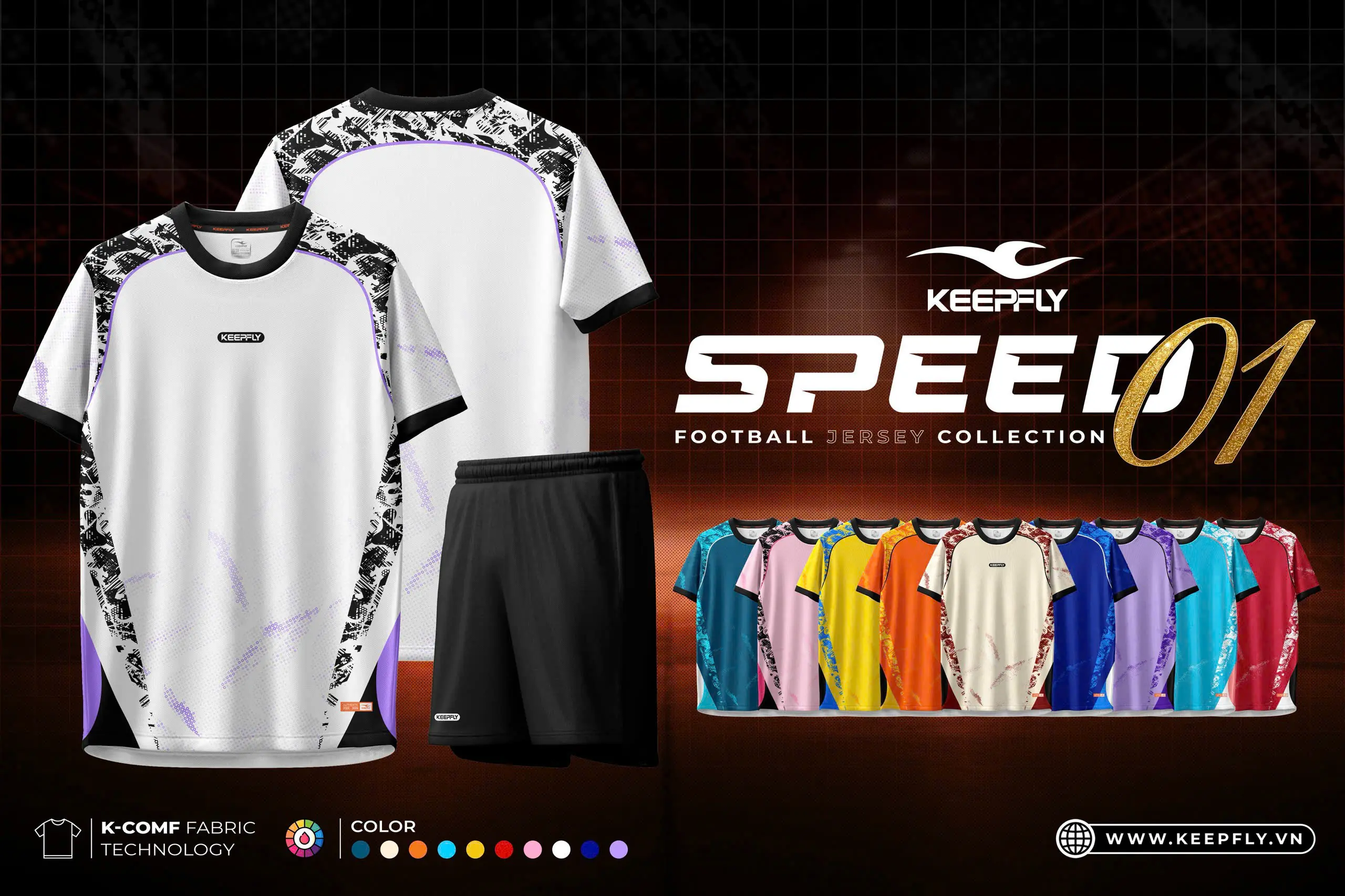 Quần áo KEEPFLY SPEED 01